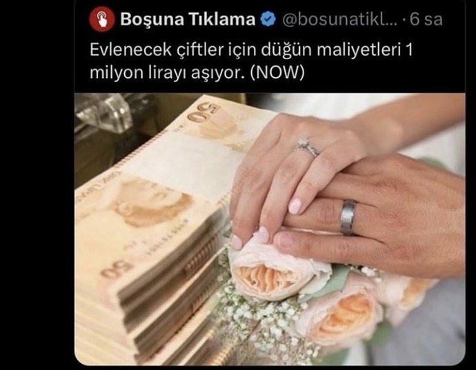 Gündeminizde evlilik var mı?