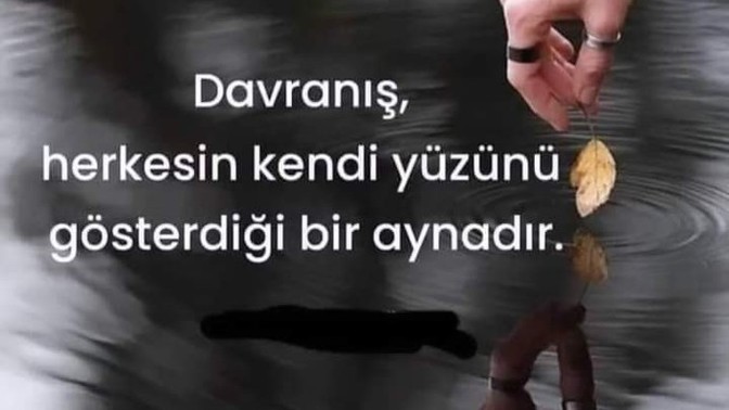 Davranışlarınıza dikkat ediyormusunuz?