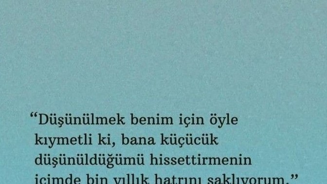 İçinizde nelerin bin yıl hatırı kalır?