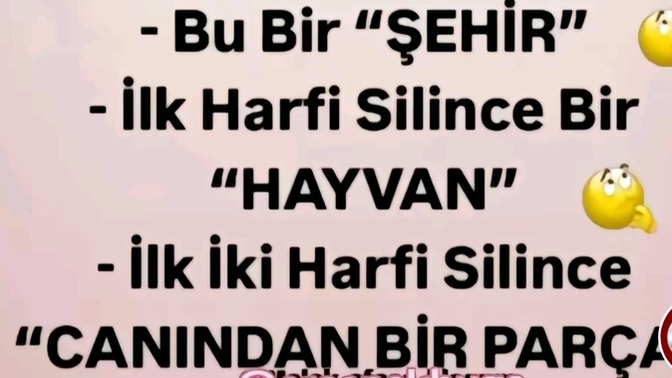 Bu bulmacayı çözebilir misiniz?