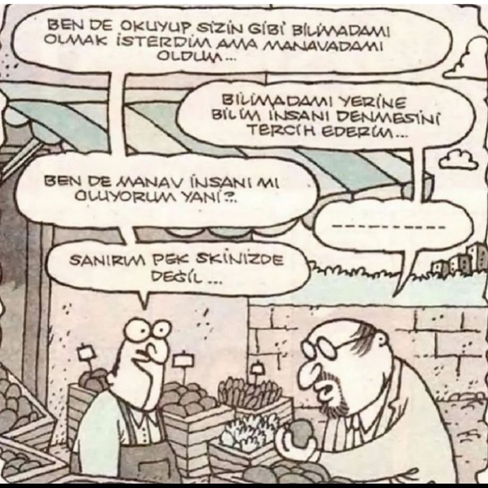 Boş konuşan ile sohbet eder misiniz?