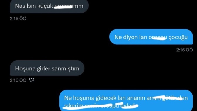 Küfür eden biriyle flörtleşir misiniz?