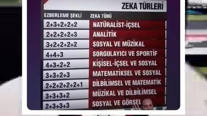 Hangi zeka türündesin?