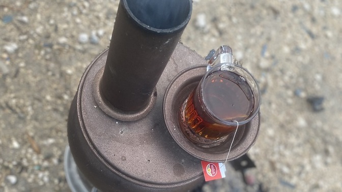 Semaverde sallama çay olur mu?