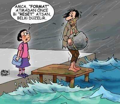 Format atmak mı yoksa reset mi?