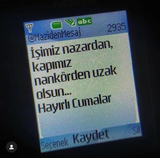 Hayırlı cumalar..