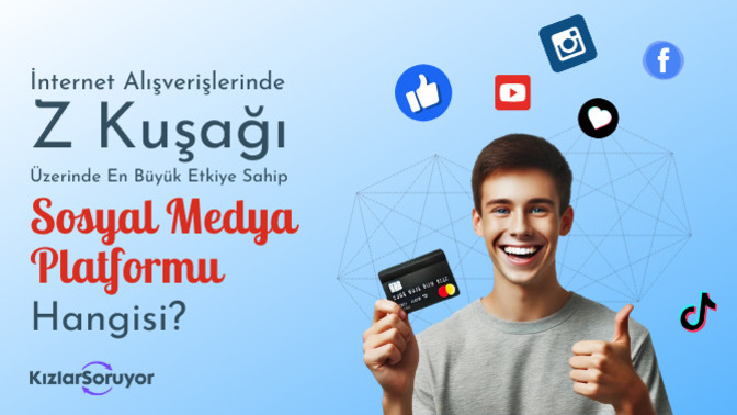 İnternet alışverişlerinde Z Kuşağı üzerinde en büyük etkiye sahip sosyal medya platformu sizce hangisi 🤖?