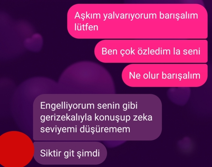 Neden böyle davranıyor bana? Nasıl barışabilirim?