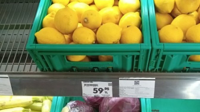 Limon Kilosu 59₺ Sizlerin Yorumu Nedir?