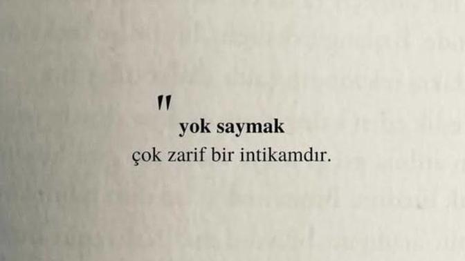 Bir insanı kolayca ”Yok” sayabiliyor musunuz?