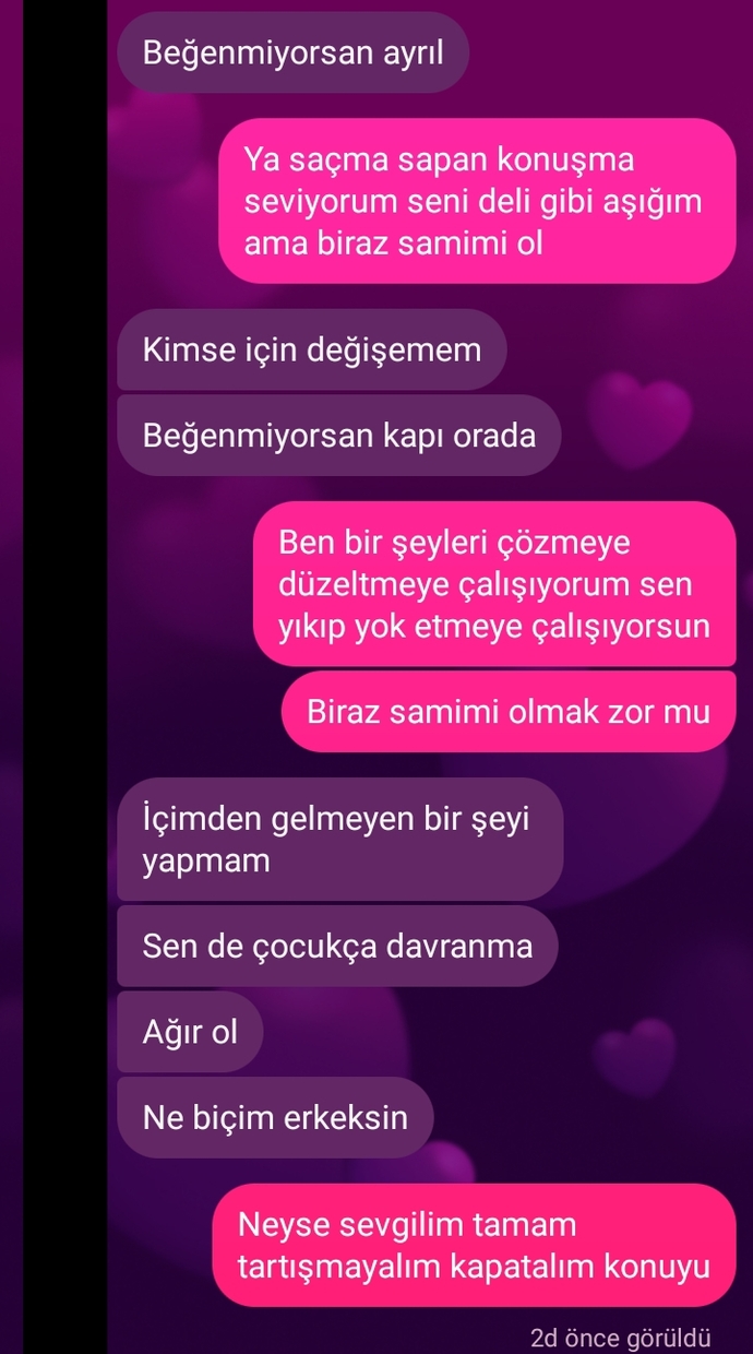 Sevgilim çok mu soğuk davranıyor?
