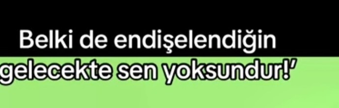 Nasıl bir mesaja ihtiyacın var?