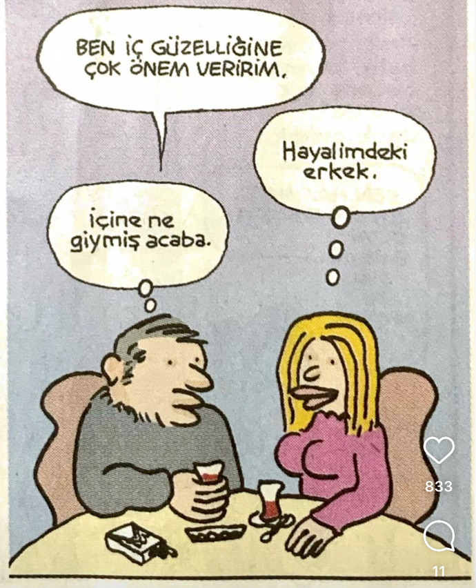 Kızlar tipe bakıyor diyen her erkek iç güzelliğine mi bakıyor?