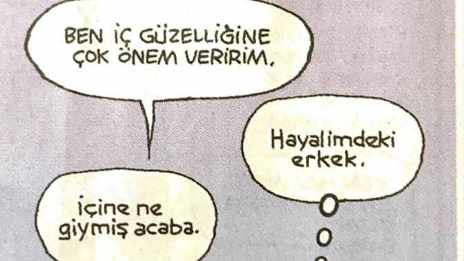 Kızlar tipe bakıyor diyen her erkek iç güzelliğine mi bakıyor?