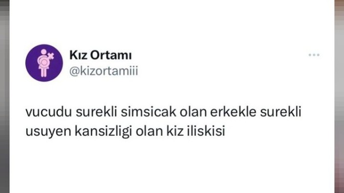 Bu ilişkiden arıyorum mümkün müdür?
