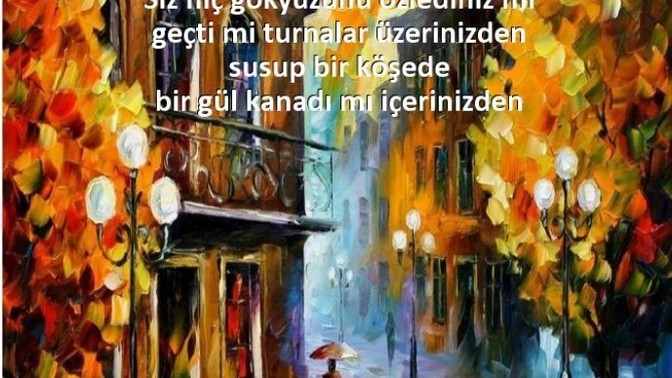 Hiç özlendiniz mi?