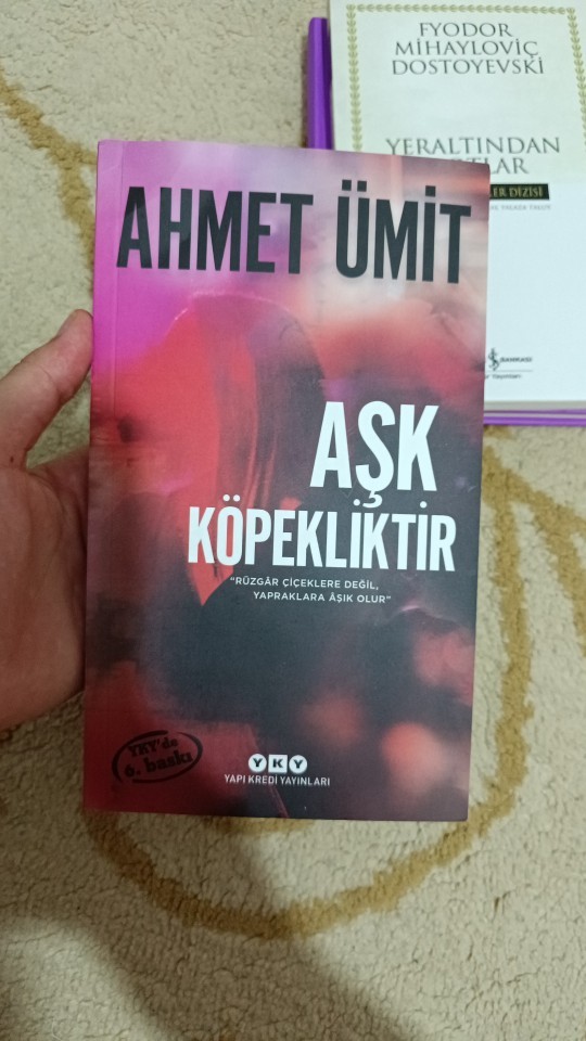 Eliniz de sürünen bir kitap var mı?