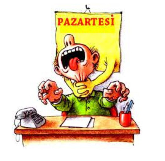 Pazartesi gününü sever misiniz?
