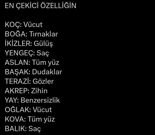 Burcunuzun en çekici özelliği nedir?