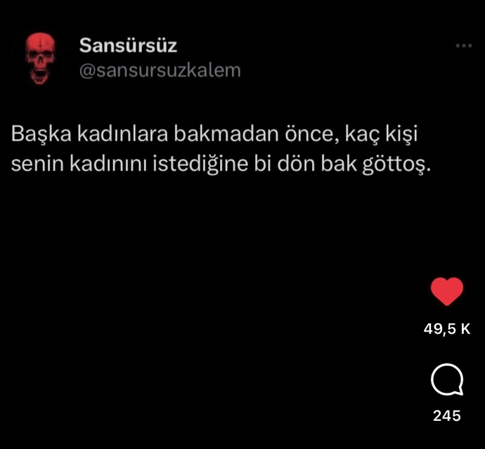 Bu söz cok doğru değil mi?