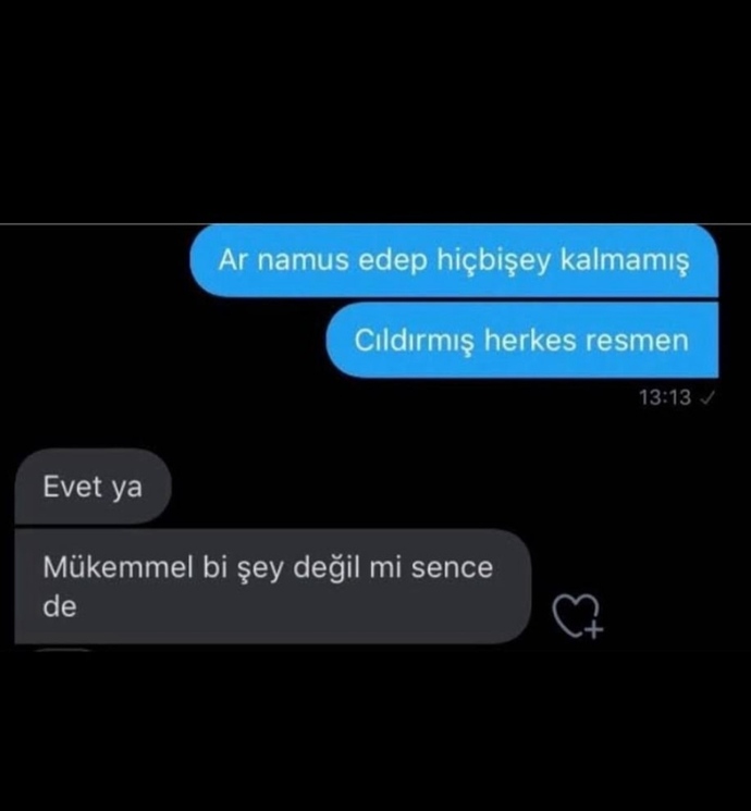 Enteresan mesajlarda bu gün 🤭🤭 cevapları alalım 🤗🤗?