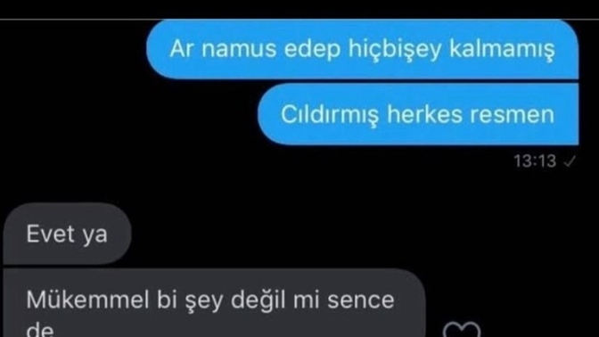 Enteresan mesajlarda bu gün 🤭🤭 cevapları alalım 🤗🤗?