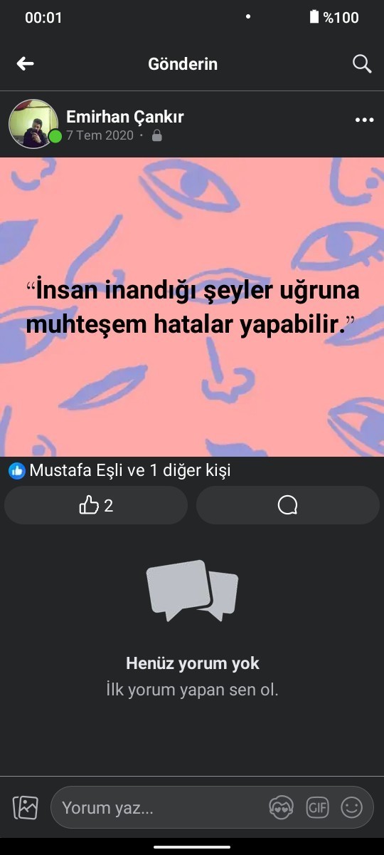 Ne idi büyük hatan?