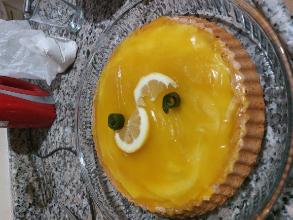 Limon tartım nasıl görünüyor?
