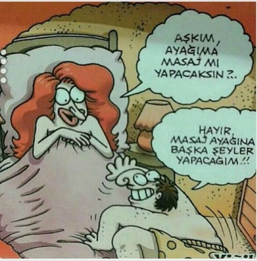 Erkekler de seks yapmak istemeyince başım ağrıyor der mi😂?