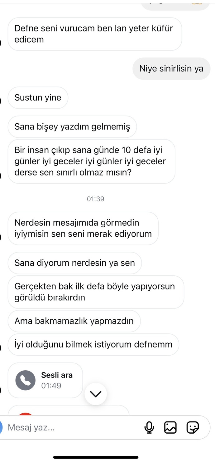 Alttaki mesaj size yapmacık mı geldi samimi mi?