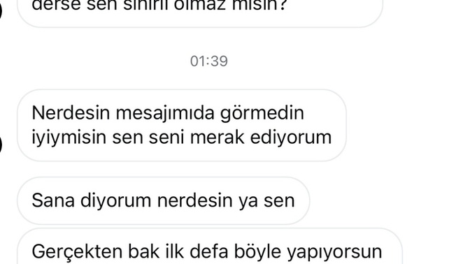 Alttaki mesaj size yapmacık mı geldi samimi mi?