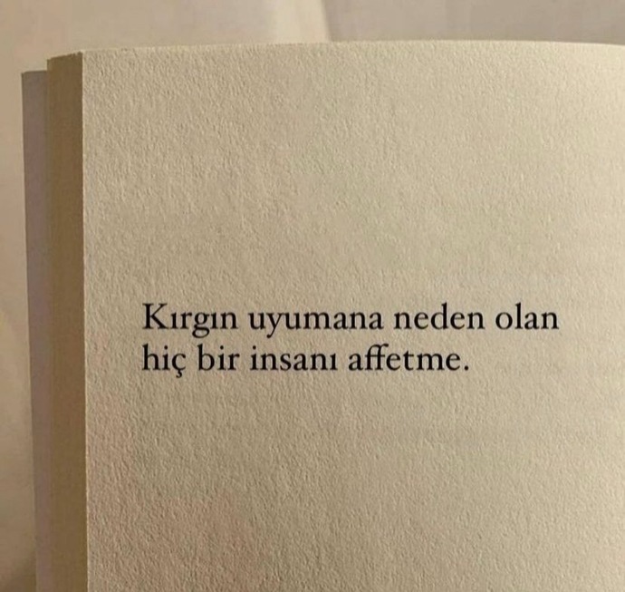 Kime kırgınsınız?