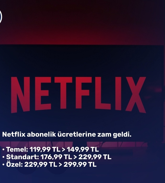 Netflix aylık paketlerine zam geldi, kimler kullanıyor?