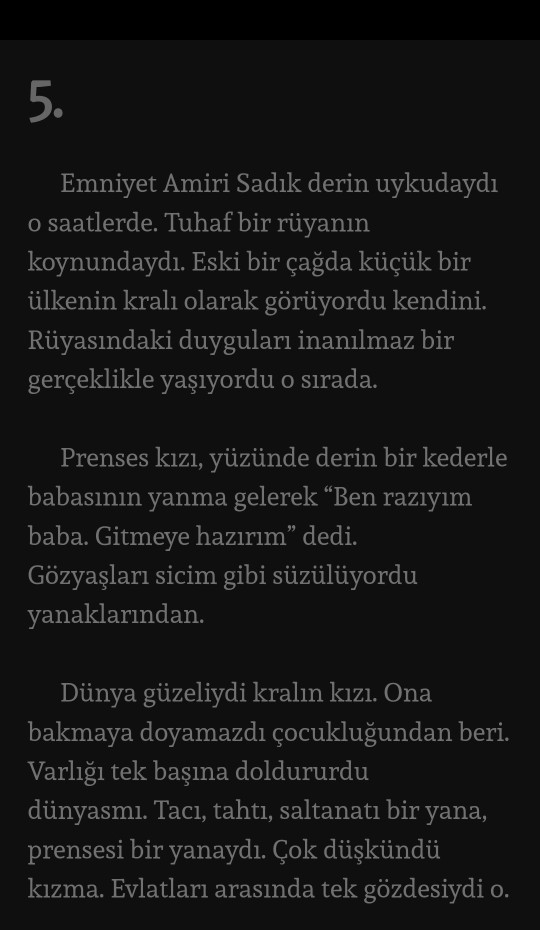 Kitabın 4. ve 5. Bölümü?