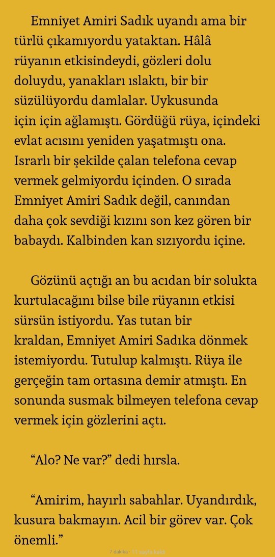Kitabın 5 ve 11 arası bölümü?