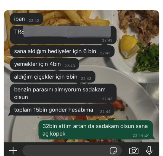 İlişki bitince harcanan masrafların parasını istemek yanlış mı?