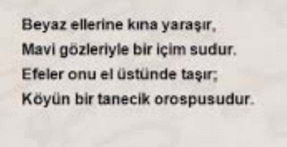 Hayatınızda okudugunuz en güzel şiir?