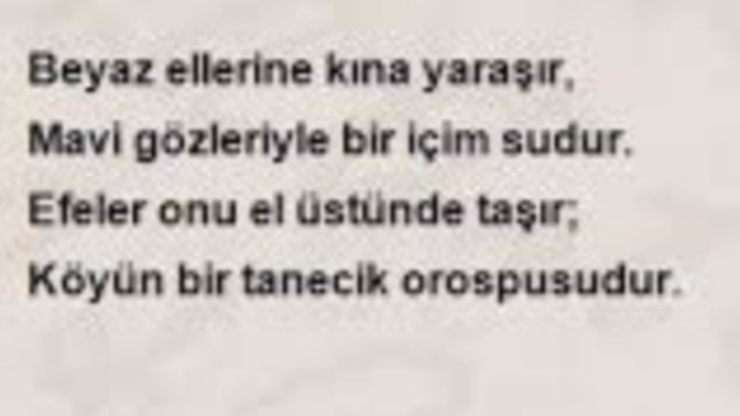 Hayatınızda okudugunuz en güzel şiir?