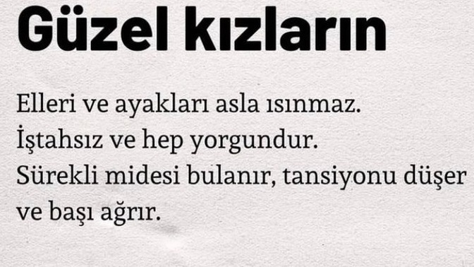 Kızlar doğru mu bu?