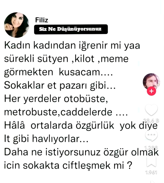 Kadın kadından igrenir mi sizce?