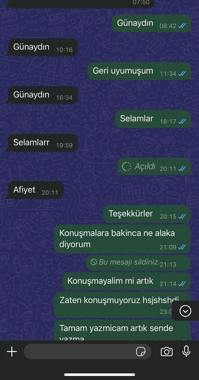 Eski sevgilim göz göre göre dalga geçiyor deliriyorum😤?
