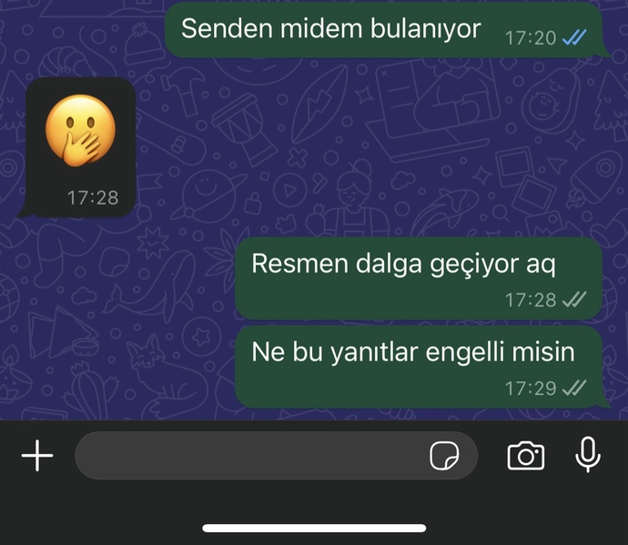 Eski sevgilim göz göre göre dalga geçiyor deliriyorum😤?