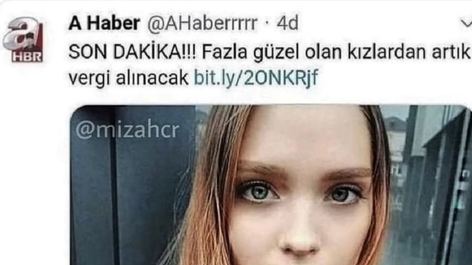Güzelliğinizin vergisini verecek olsanız?