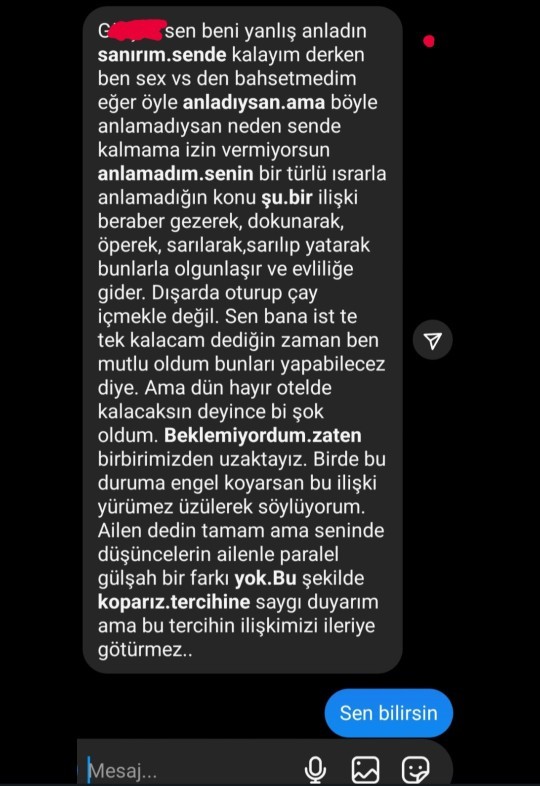 Sizce ne cevap vereyim?