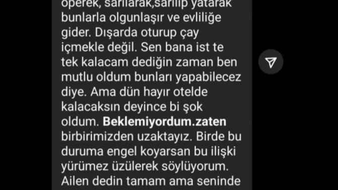 Sizce ne cevap vereyim?