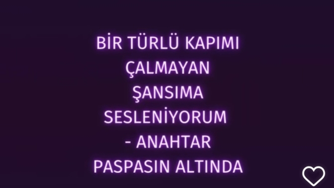 Şanslı biri misiniz şansız mı?