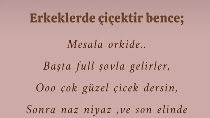 Erkekler neye benzer?
