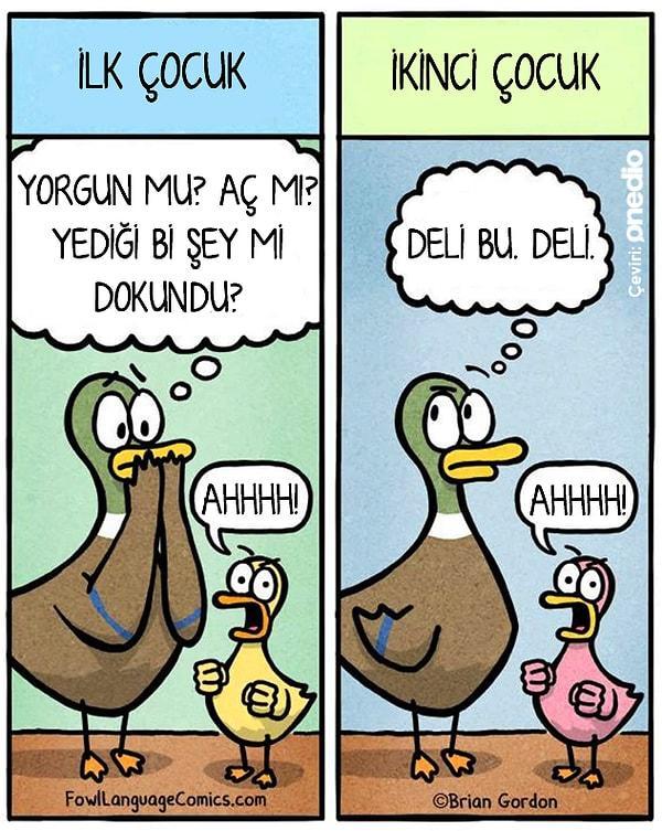 İlk çocuk şanslımı şansız mı?