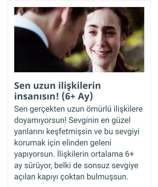 İlişkilerinin ortalama ne kadar sürdüğünü söylüyorum! Hazır mısın canıms?