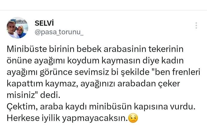 Hiç iyilik yaptığınıza pişman oldunuz mu?